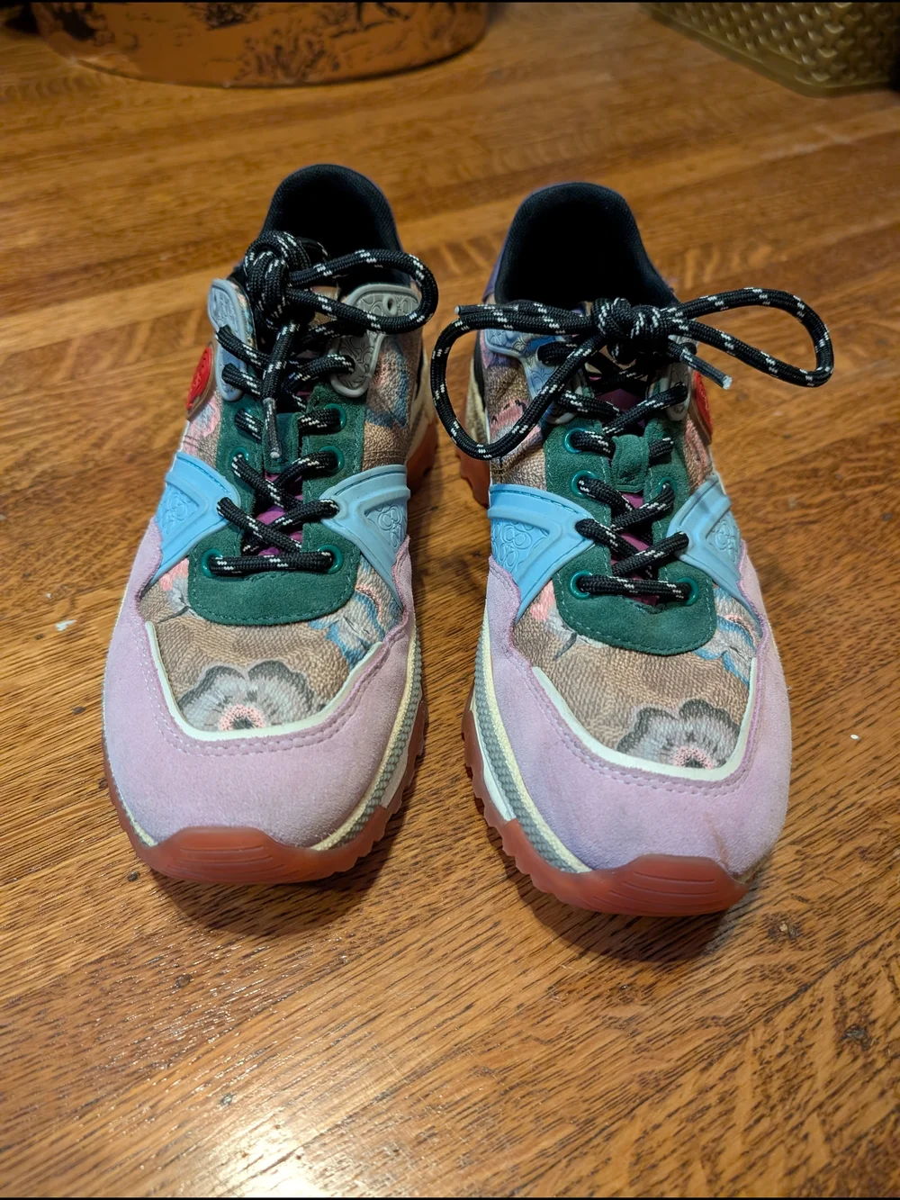 Coach X Kaffe Fassett Sneaker Sz 8